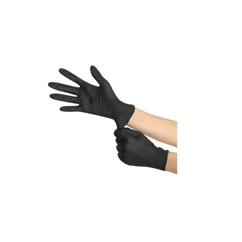 Guantes Negros de Nitrilo