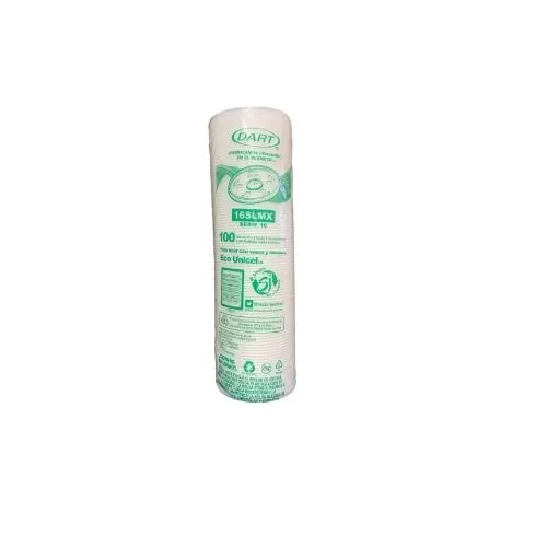 Paquete Tapa Vaso Ranurada 16 oz Dart