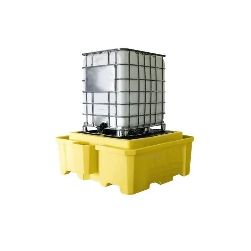 Tarima Antiderrame para Tote IBC con Desagüe