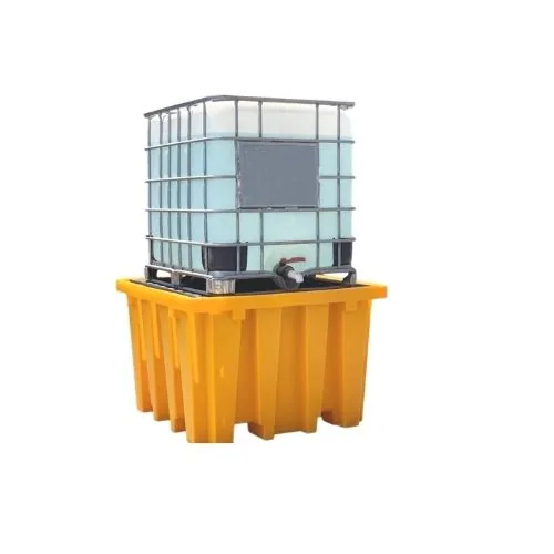 Tarima Antiderrame para Tote IBC con Desagüe